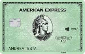 Carta di credito verde
